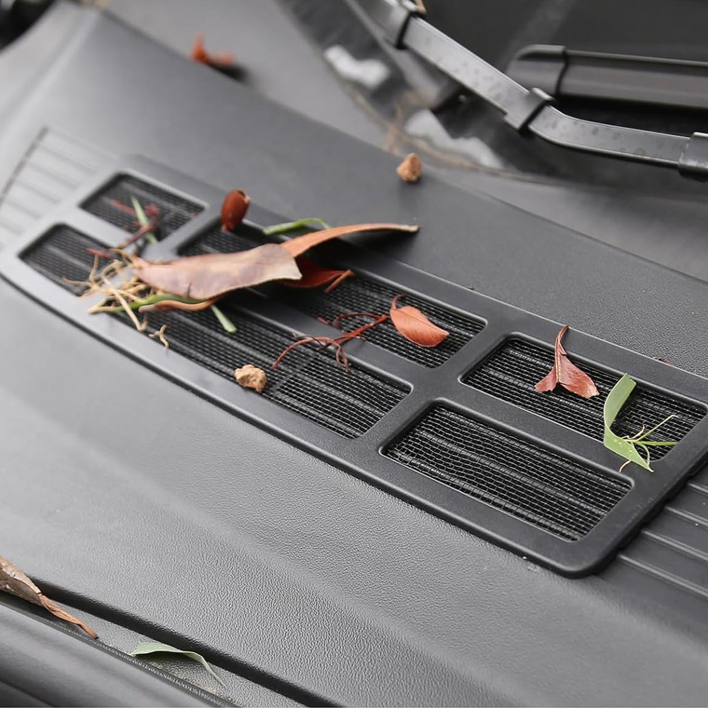 Air Flow Intake Vent Grille ABS Plastic Protection Inlet Cover Leaves Insect Guard for Tesla Model 3 (2017-2023)