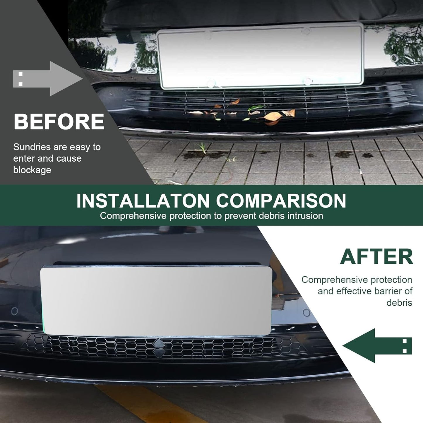 Grille Mesh Inserts for Tesla Model 3 (2017-2023)