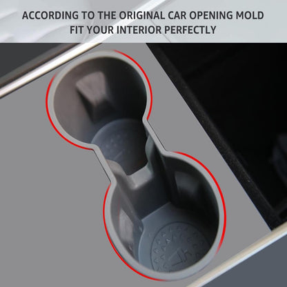 Center Console Cup Holder Insert for Tesla Model 3 (2021-2023) and Model Y (2021-2024)