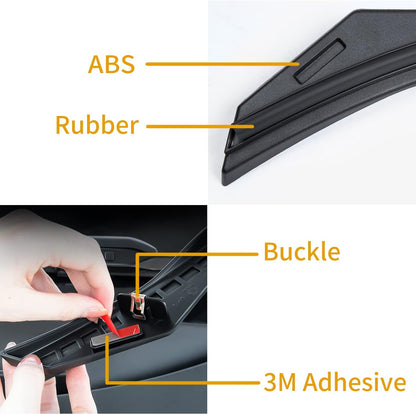 Front Hood Weather Strip Rubber Seal Protector Guard Strip for Tesla Model 3 2017-2023