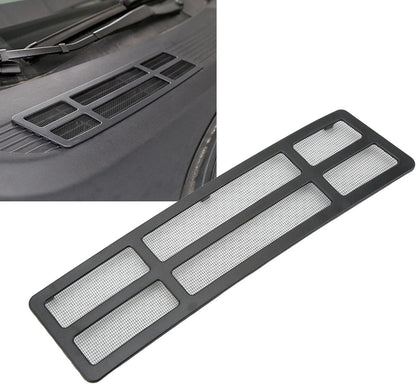 Air Flow Intake Vent Grille ABS Plastic Protection Inlet Cover Leaves Insect Guard for Tesla Model 3 (2017-2023)