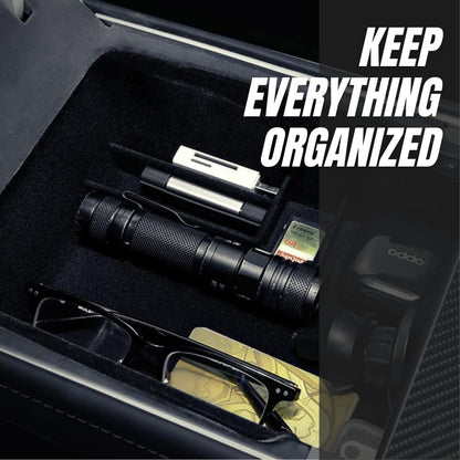 Armrest Storage Box Tray for Tesla  Model 3 (2016-2023) and Model Y (2020-2024)