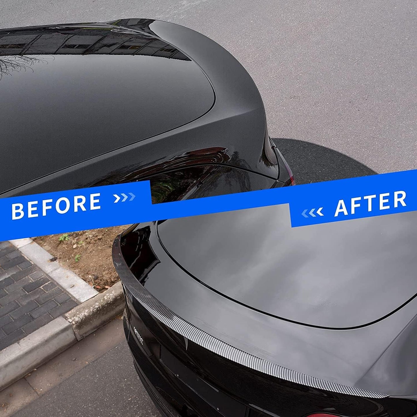 Carbon Fiber Spoiler for Tesla Model Y 2021-2024