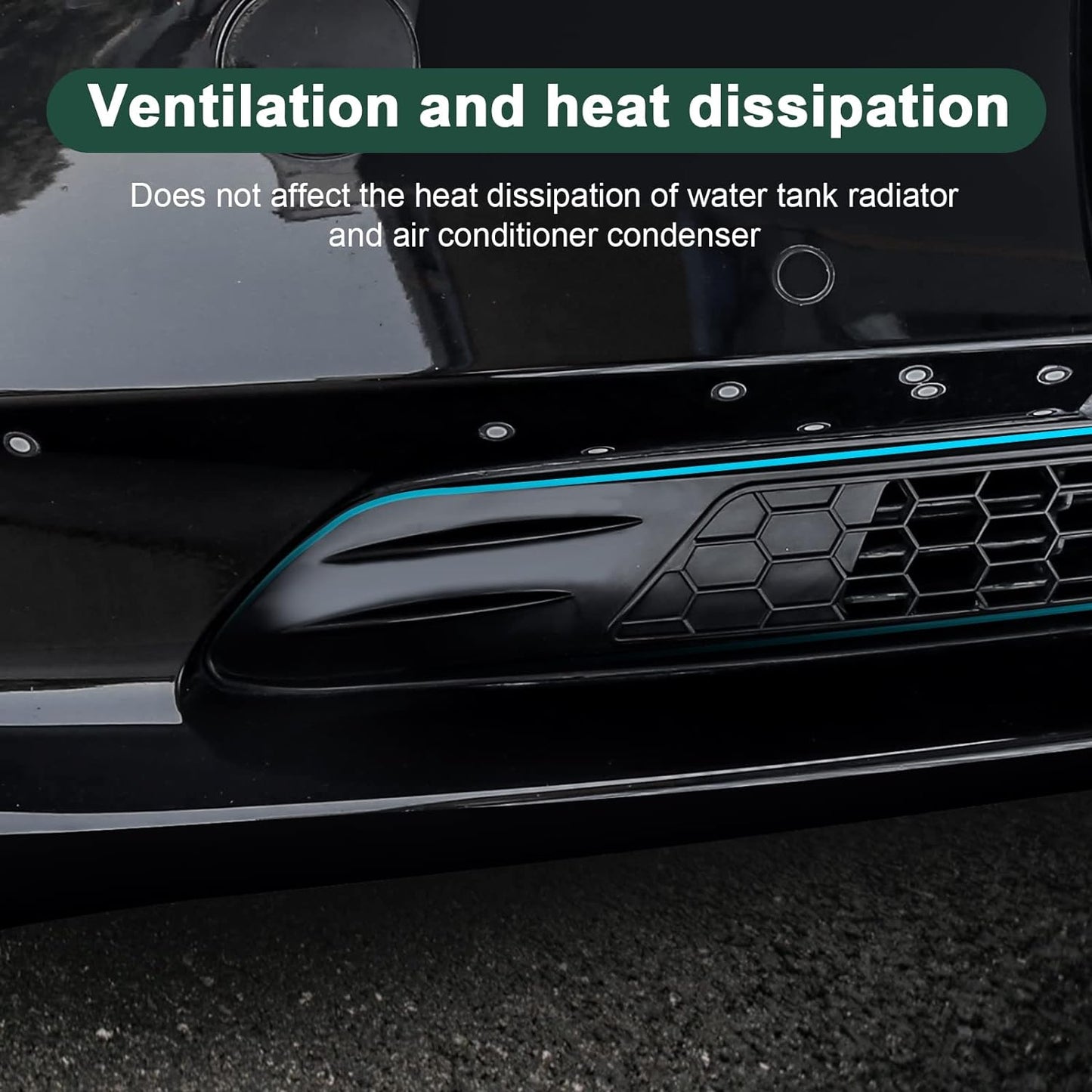 Grille Mesh Inserts for Tesla Model 3 (2017-2023)