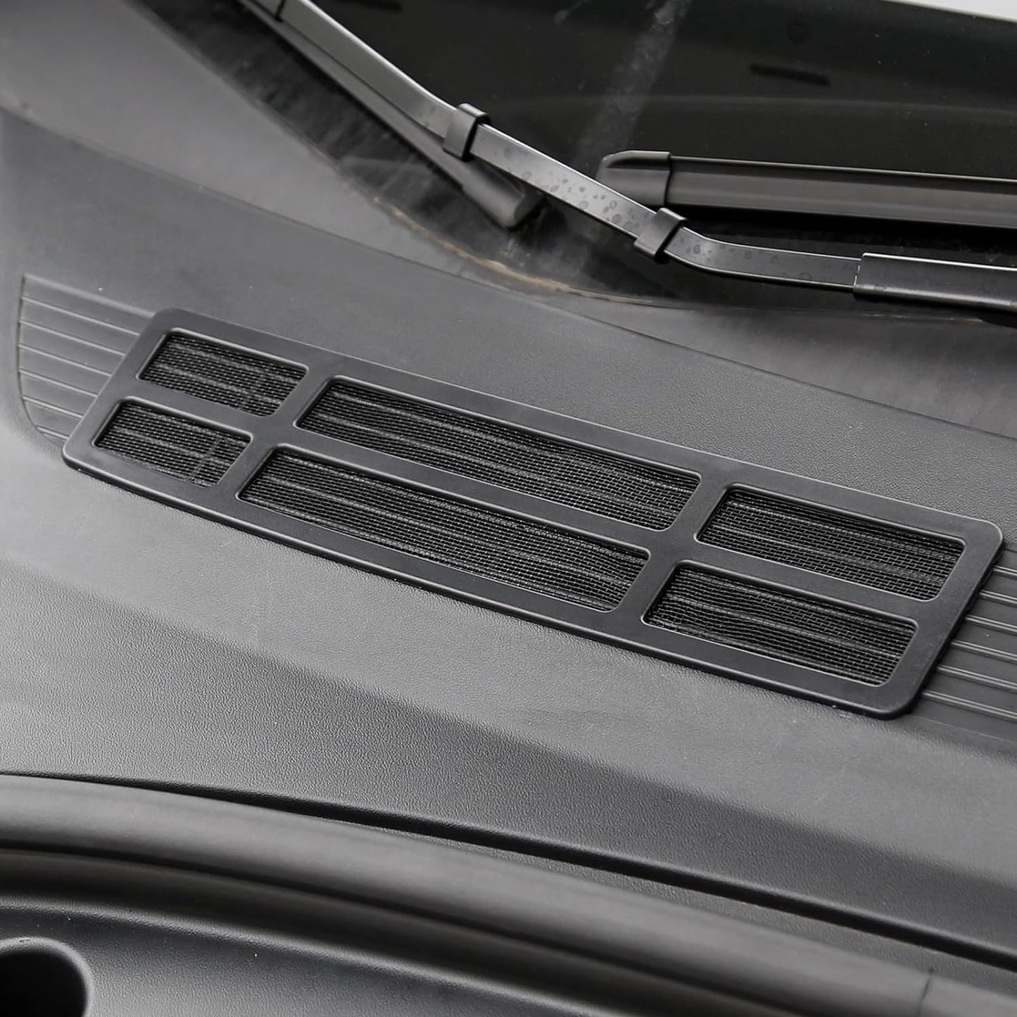 Air Flow Intake Vent Grille ABS Plastic Protection Inlet Cover Leaves Insect Guard for Tesla Model 3 (2017-2023)