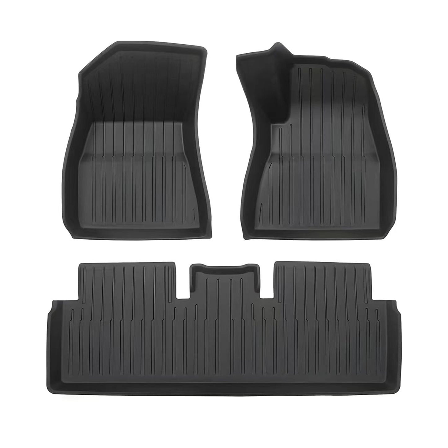 3D All Weather TPE Floor Mats for Tesla Model 3 (2017-2023)